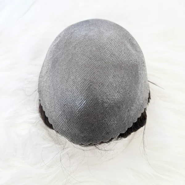Scallop Front Durable Skin Hair Replacement Supplier - 图片 4