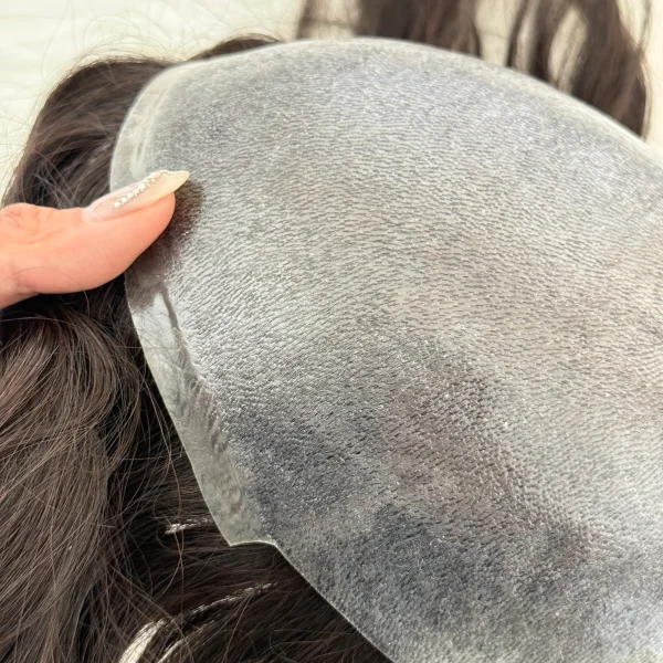 Invisible Injected Skin Hair Pieces Supplier - 图片 4