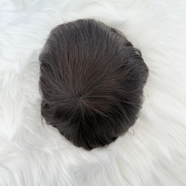 Invisible Injected Skin Hair Pieces Supplier - 图片 3
