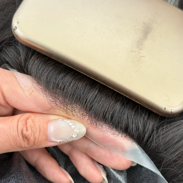 Invisible Injected Skin Hair Pieces Supplier - 图片 8